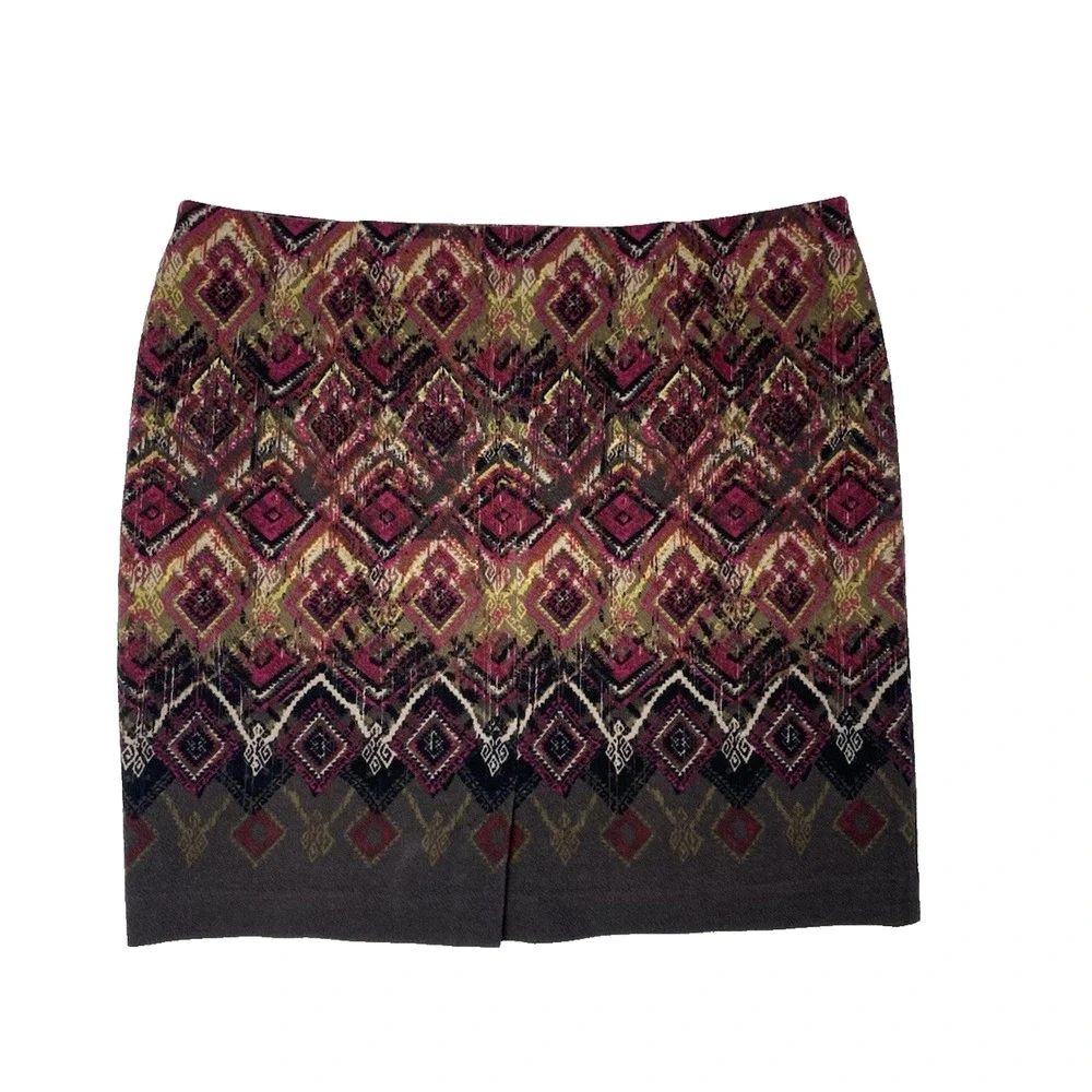 J Jill Skirt Womens Size XL PETITE Stretch Office Church Career Pencil Mini